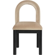 Meridian Furniture Conrad Beige Velvet Dining Chair