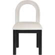 Meridian Furniture Conrad Cream Velvet Dining Chair
