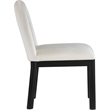 Meridian Furniture Conrad Cream Velvet Dining Chair