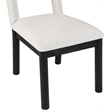Meridian Furniture Conrad Cream Velvet Dining Chair