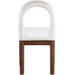 Meridian Furniture Conrad Cream Velvet Dining Chair