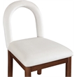 Meridian Furniture Conrad Cream Velvet Dining Chair