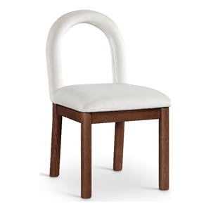 Meridian Furniture Conrad Cream Velvet Dining Chair