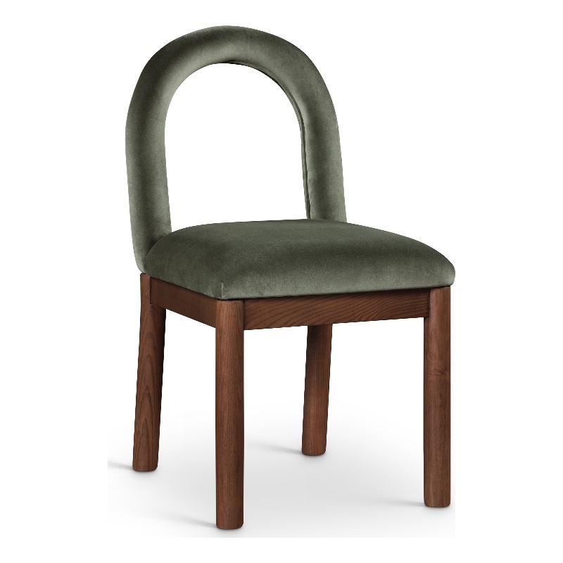 Meridian Furniture Conrad Green Velvet Dining Chair