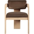 Meridian Furniture Sacha Brown Velvet Dining Chair (Set of 2)