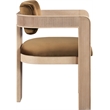 Meridian Furniture Sacha Saddle Velvet Dining Chair (Set of 2)