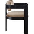 Meridian Furniture Sacha Beige Velvet Dining Chair (Set of 2)