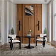 Meridian Furniture Sacha Cream Velvet Dining Chair (Set of 2)