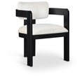 Meridian Furniture Sacha Cream Velvet Dining Chair (Set of 2)
