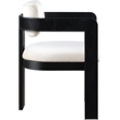Meridian Furniture Sacha Cream Velvet Dining Chair (Set of 2)