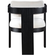 Meridian Furniture Sacha Cream Velvet Dining Chair (Set of 2)
