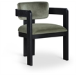 Meridian Furniture Sacha Green Velvet Dining Chair (Set of 2)