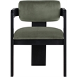 Meridian Furniture Sacha Green Velvet Dining Chair (Set of 2)