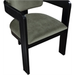 Meridian Furniture Sacha Green Velvet Dining Chair (Set of 2)