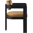 Meridian Furniture Sacha Saddle Velvet Dining Chair (Set of 2)