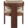Meridian Furniture Sacha Beige Velvet Dining Chair (Set of 2)