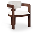 Meridian Furniture Sacha Cream Velvet Dining Chair (Set of 2)