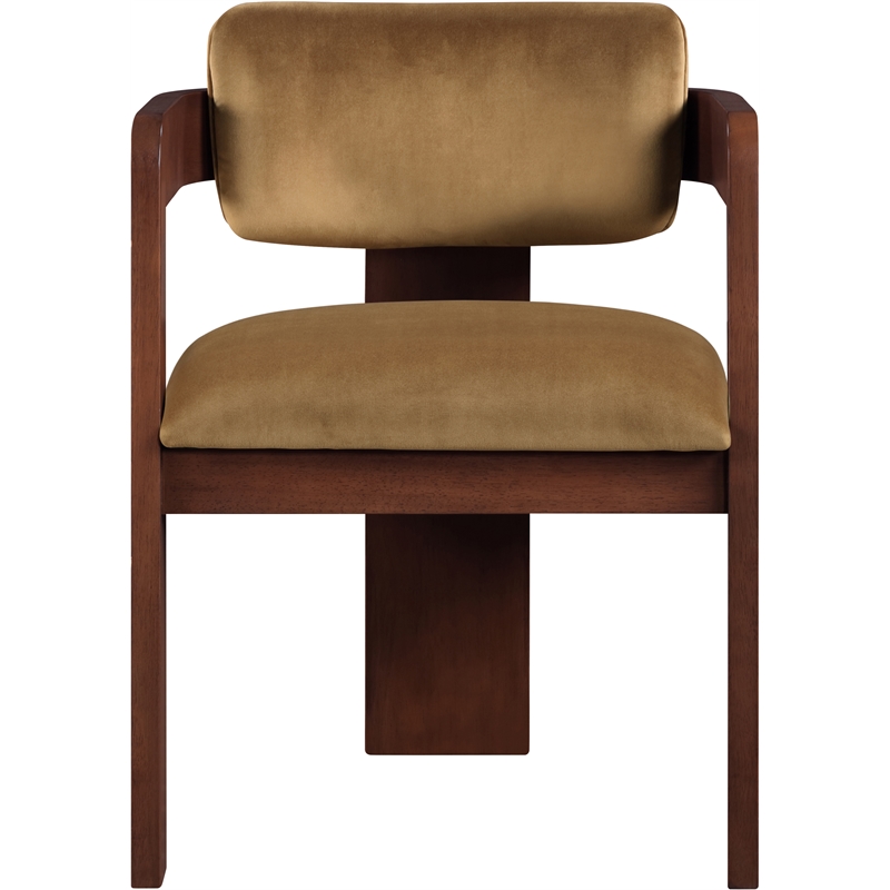 Meridian Furniture Sacha Saddle Velvet Dining Chair (Set of 2)