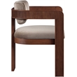 Meridian Furniture Sacha Taupe Velvet Dining Chair (Set of 2)