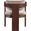 Meridian Furniture Sacha Taupe Velvet Dining Chair (Set of 2)