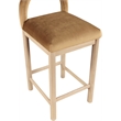 Meridian Furniture Conrad Saddle Velvet Counter Stool