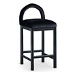 Meridian Furniture Conrad Black Velvet Counter Stool