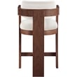 Meridian Furniture Sacha Cream Velvet Stool