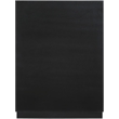 Meridian Furniture Weave Black Oak Veneer Chest