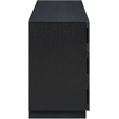Meridian Furniture Weave Black Oak Veneer Dresser