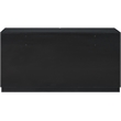 Meridian Furniture Weave Black Oak Veneer Dresser