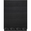 Meridian Furniture Scallop Black Oak Veneer Chest