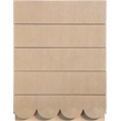Meridian Furniture Scallop Natural Oak Veneer Chest