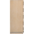 Meridian Furniture Scallop Natural Oak Veneer Chest