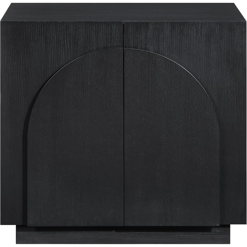 Meridian Furniture Navona Black Oak Veneer Sideboard/Buffet