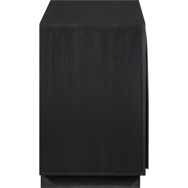 Meridian Furniture Navona Black Oak Veneer Sideboard/Buffet