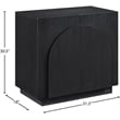 Meridian Furniture Navona Black Oak Veneer Sideboard/Buffet