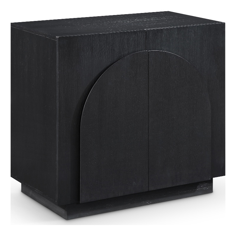 Meridian Furniture Navona Black Oak Veneer Sideboard/Buffet