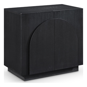 Meridian Furniture Navona Black Oak Veneer Sideboard/Buffet