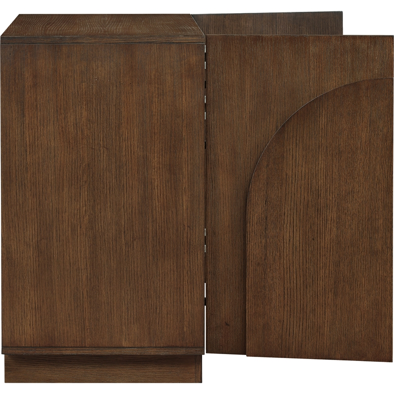 Meridian Furniture Navona Brown Oak Veneer Sideboard/Buffet