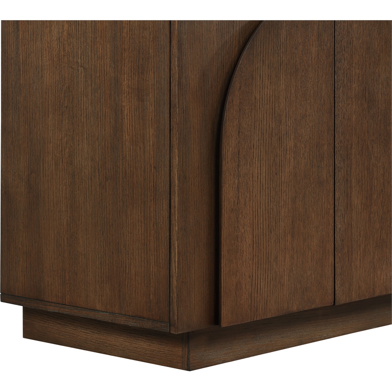 Meridian Furniture Navona Brown Oak Veneer Sideboard/Buffet