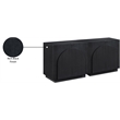 Meridian Furniture Navona Black Oak Veneer Sideboard/Buffet