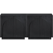 Meridian Furniture Navona Black Oak Veneer Sideboard/Buffet