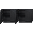 Meridian Furniture Navona Black Oak Veneer Sideboard/Buffet