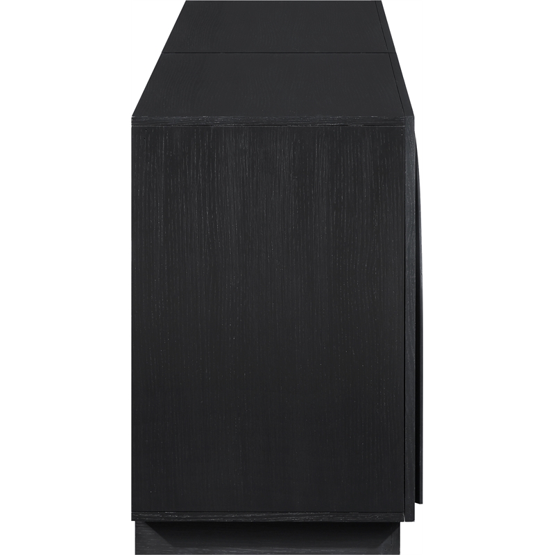 Meridian Furniture Navona Black Oak Veneer Sideboard/Buffet