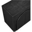 Meridian Furniture Navona Black Oak Veneer Sideboard/Buffet