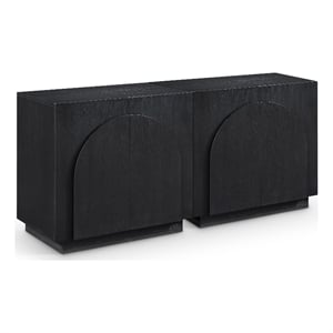 Meridian Furniture Navona Black Oak Veneer Sideboard/Buffet