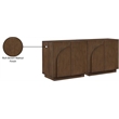 Meridian Furniture Navona Brown Oak Veneer Sideboard/Buffet