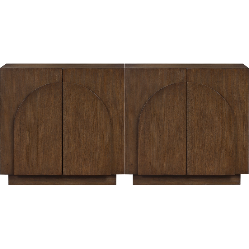 Meridian Furniture Navona Brown Oak Veneer Sideboard/Buffet
