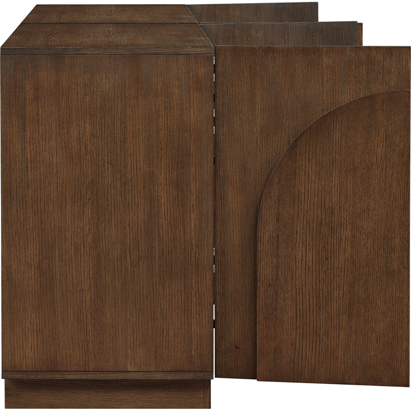 Meridian Furniture Navona Brown Oak Veneer Sideboard/Buffet
