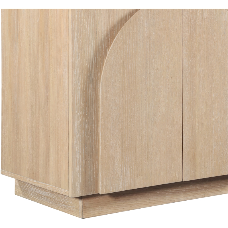 Meridian Furniture Navona Natural Oak Veneer Sideboard/Buffet